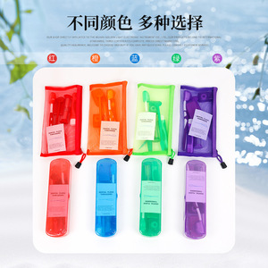 Kit de Soins Bucco-Dentaires Orthodontiques 8 Pièces avec Brosse à Cire, Fil Dentaire, Miroir – Trousse de Voyage Dentaire pour Dropshipping Shopify - Product Image 4