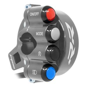 Cache de commande d'accélérateur avec interrupteur de guidon intégré pour BMW S 1000 RR (Racing) (Titane) - Product Image 2