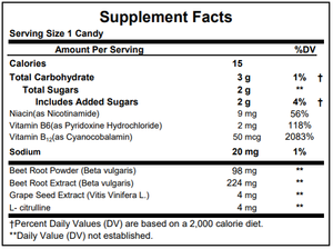 Yichao củ cải đường Gummy mềm nhai củ cải đường Kẹo gummy bổ sung sức khỏe ODM OEM - Product Image 2