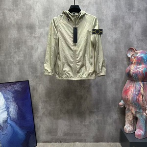 Veste légère à capuche coupe-vent pour homme, style décontracté de luxe, tendance vintage, collection 2026 - Product Image 2