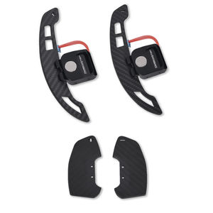 Pales de changement de vitesse en fibre de carbone magnétique pour <span class=keywords><strong>Audi</strong></span> A4/A5/S4/S5/RS4/RS5 B9/B9.5 PA 2016-2023, pales de changement de vitesse en fibre de carbone véritable - Product Image 2