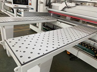 Sierra de Panel Horizontal CNC Computarizada HP330G, Software Optimizado, Gran Capacidad, Corte Inteligente de Tableros MDF, Totalmente Automática