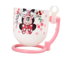 Vajilla de comedor para niños de Disney <span class=keywords><strong>Minnie</strong></span>, taza creativa con cepillo para enjuague bucal giratorio para la hora de comer de los niños - Product Image 3