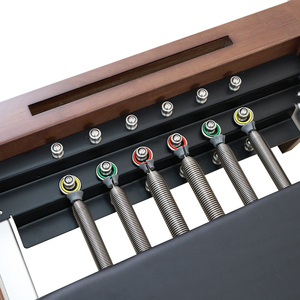 Machine de Pilates Reformer la plus populaire 2026 pour la gym et le fitness, avec lit en bois de noyer, pour studio de Pilates et cours privés - Product Image 3