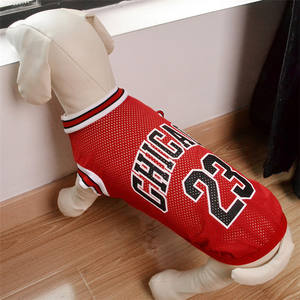 Ropa deportiva para perros, camiseta de baloncesto transpirable para verano - Product Image 3