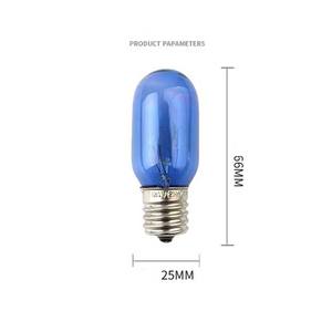 HoneyFly T25 bleu four grille-pain vapeur Filament <span class=keywords><strong>ampoule</strong></span> E17/E12 110V-120V 15W 25W <span class=keywords><strong>40W</strong></span> lampe cuisinière <span class=keywords><strong>hotte</strong></span> lampes four à micro-ondes ampoules - Product Image 2