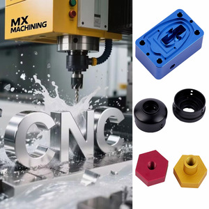 Op maat gemaakte precisie CNC-bewerkte onderdelen van aluminium, roestvrij staal, messing en metaal; 5-assige freesbewerking, draaibewerking, draadvonkbewerking voor machinale bewerking - Product Image 3
