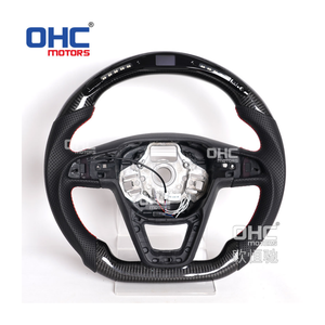 Volant Carbone Personnalisé pour <span class=keywords><strong>Seat</strong></span> <span class=keywords><strong>Leon</strong></span> <span class=keywords><strong>Cupra</strong></span> Volante Volant 2013 2014 <span class=keywords><strong>2015</strong></span> 2016 2017 2018 2019 OHC - Product Image 1