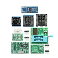 Programmer ISP Serial RT809F Original dengan 16 Adaptor + Adaptor 1.8V + Klip Tes SOP8 + Kabel EDID + Programmer Universal Bios ICSP