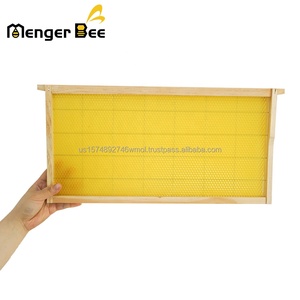Cadres de ruche assemblés National Beehive Langstroth avec fondation en cire - Product Image 3