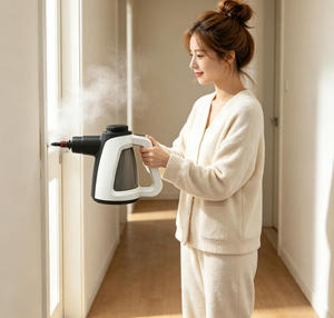 Compact Instant Heating Handheld Steam Cleaner 1300W Portable Household Steam <b>Steamer</b> for Kitchen Car Cleaning - Product Image 3