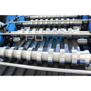 Putai Trapezförmige Dachziegel-Herstellungsmaschine IBR Wellblech-Dachplatten-Rollformmaschine - Product Image 5