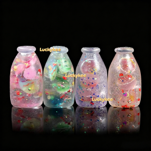 Jouet anti-stress de haute qualité en stock, vente chaude, cube de glace coloré 5,5 cm, phosphorescent, antiadhésif, à récupération lente - Product Image 6