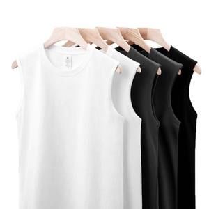 Débardeur de sport en coton de haute qualité, logo personnalisé OME, tricoté, musclé, sans manches, vêtements de sport, débardeur de fitness, veste de sport pour hommes - Product Image 4