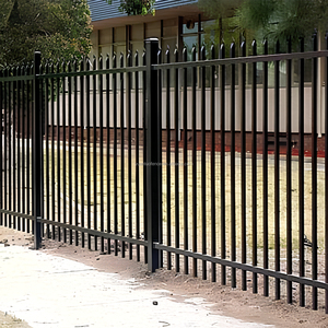 Clôture de sécurité en acier galvanisé <span class=keywords><strong>avec</strong></span> maille anti-coupure, base en béton renforcé, surface revêtue de PVC, modélisation 3D pour périmètre d'aéroport - Product Image 2