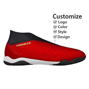 Chaussures de football synthétiques d'extérieur professionnelles OEM personnalisées en usine pour hommes, automne-hiver - Product Image 1
