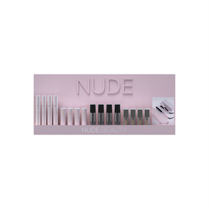 New 7 rows Lip Gloss trang điểm Rack hiển thị cho cửa hàng bán lẻ trong đẹp hồng với gương - Product Image 3