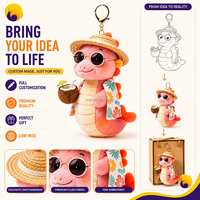 minimale de commande prix d'usine délai de livraison rapide cadeaux promotionnels porte-clés en peluche personnalisé