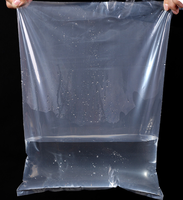 Sacs en plastique transparents jetables personnalisés avec logo du fabricant, 2 kg, 5 kg, 10 kg, pour glaçons, emballage scellable, impression par gravure, congélateur