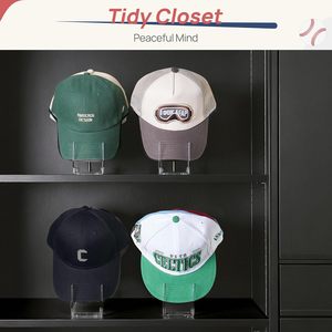Expositor de Gorras de Béisbol de Acrílico Transparente al por Mayor, Nuevo Diseño Ecológico para Tiendas y Hogares - Product Image 5