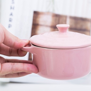 Ensemble de réchauds à nourriture durables pour la cuisine, mini <span class=keywords><strong>cocotte</strong></span>, plat à gratin, ensemble de <span class=keywords><strong>cocotte</strong></span> en émail - Product Image 3