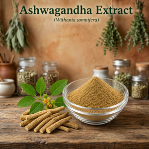 Extracto de Ashwagandha en Polvo, Hoja Seca, Grado Alimenticio, Extracto de Ashwagandha (Withania Somnifera) Panchang 5% HPLC 60% - Product Image 1