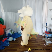 Funtoys-Costume de Mascotte Ours Paresseux et Écureuil Personnaliser Zootopie Cosplay Cartoon Anime Fourrure Publicité Carnaval Halloween pour Adulte