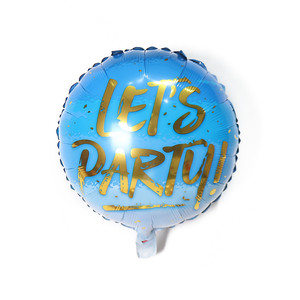 Globos de forma redonda de 18 pulgadas, Globos de helio de fiesta de feliz cumpleaños personalizados - Product Image 6