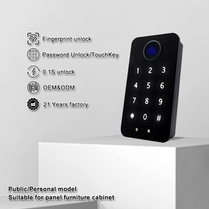 ตัวล็อคตู้เอกสารอิเล็กทรอนิกส์ดิจิตอลและลายนิ้วมือรหัสผ่านตู้ล็อคประตูลิ้นชักตู้เสื้อผ้ายิมรหัสล็อกเกอร์อัจฉริยะ - Product Image 3