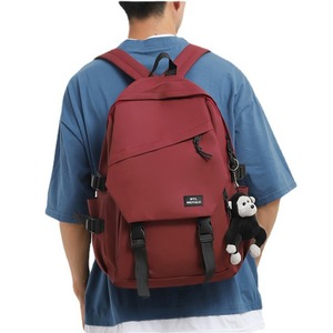 <b>Student</b> <b>Backpack</b> 15 Inches Waterproof Interior Zipper Pocket For School Education Unisex - Product Image 3