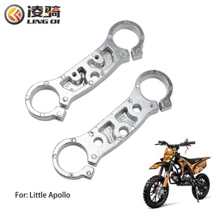 Amortiguador de Motocicleta LINGQI RACING, Dispositivo de Dirección, Placa Superior e Inferior Delantera para Little Apoll 49cc Dirt Pit Bike - Product Image 1