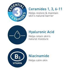 โลชั่นบํารุงผิวหน้า PM Night Cream พร้อม SPF30 ซ่อมแซมผิวบอบบาง Nicotinamide Ceramide ครีมบํารุงผิว 89ML