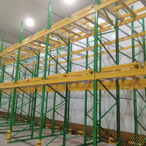 الصين المورد دفع الظهر رف التخزين المعادن دفع الظهر البليت الاجهاد - Product Image 3