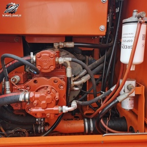 Excavatrice sur pneus Doosan Dh150-7/Dx150 d'occasion en bon état en stock Moteur d'origine 103 kW 13520 kg - Product Image 6