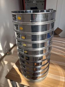 Tiêu Chuẩn Thép Không Gỉ Phòng Thí Nghiệm Rung Sàng Bột Đường Bột Lọc Cho Kiểm Tra Sàng Với Dây Lưới Cho Máy Sử Dụng - Product Image 3