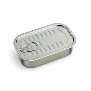 Boîte <span class=keywords><strong>de</strong></span> <span class=keywords><strong>conserve</strong></span> rectangulaire vide en gros, conteneur standard pour l'industrie <span class=keywords><strong>de</strong></span> la mise en <span class=keywords><strong>conserve</strong></span> <span class=keywords><strong>de</strong></span> <span class=keywords><strong>thon</strong></span> et <span class=keywords><strong>de</strong></span> viande en <span class=keywords><strong>conserve</strong></span> - Product Image 1