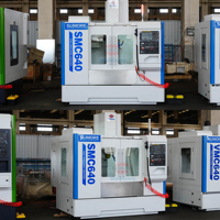 Vente directe d'usine - Centre d'usinage vertical haute précision VMC640 avec 3/4/5 axes - Machine de fraisage CNC SMC640 - Table 800*320mm