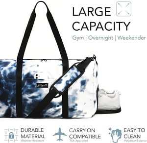 Muestra Gratuita de Bolsa Deportiva Impermeable para Gimnasio y Viajes con Compartimento para Zapatos, Bolsas de Lona con Logotipo Personalizado de Fábrica - Product Image 6