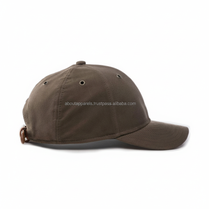Regalo promocional para gorras, sombrero de ala corta de papá, diseño en blanco, logo propio, gorra de béisbol Lisa personalizada de 6 paneles sin logotipo - Product Image 1