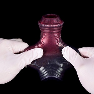 NNSX Funda Reutilizable para Pene, Extensor de Glándulas, Anillo para Retrasar la Eyaculación, Juguetes Sexuales de Silicona para Hombres y Parejas - Product Image 3