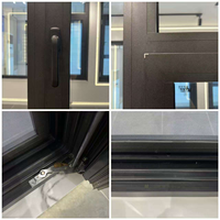 Ventanas de Doble Acristalamiento de Aluminio Francés con Vidrio Low-E para Proyectos de Casas, Villas y Hoteles Modernos con Certificación CE