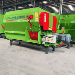 Nouveau Mélangeur d'aliments pour animaux à fixation horizontale, haute productivité, capacité <span class=keywords><strong>de</strong></span> 3 tonnes/heure, machine agricole pour l'élevage - Product Image 4