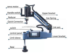 Petite machine de taraudage automatique M3-M16 métal Tapper de Chine à vendre - Product Image 5