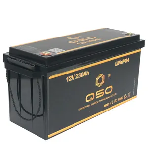 Điện áp cao 12v200ah 12V lifepo BATERIA de litio accumulator 24V 100Ah 220ah 230ah 250AH pin lithium 12V 200AH LiFePO4