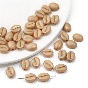 Pulsera de cuentas de grano de café acrílico hecha a mano DIY Cadena de teléfono móvil accesorios de joyería de cuentas de colores - Product Image 3