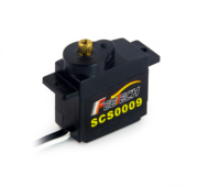 Servo Micro Feetech SCS009 con Caja de Engranajes Metálica, 2.5kg, 9g, para Helicópteros RC, Robots Inteligentes, Humanoides, DIY y Educación STEAM, Competencia