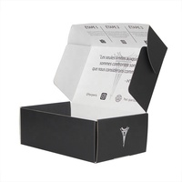 Yongjin Chine logo personnalisé impression Tuck Top emballage en carton ondulé expédition boîte postale pour costume