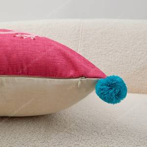 Housse de coussin d'oreiller carrée décorative imprimée de <span class=keywords><strong>dragon</strong></span> d'inspiration chinoise avec coupe de boule - Product Image 5