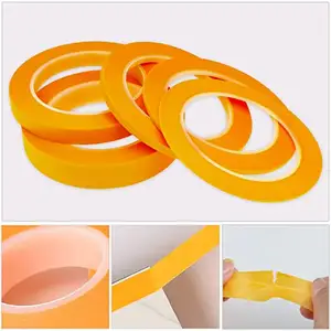 Water Acrylic Glue High Quality Orange Japanese Decorative Custom Adhesive Washi Paper Tape