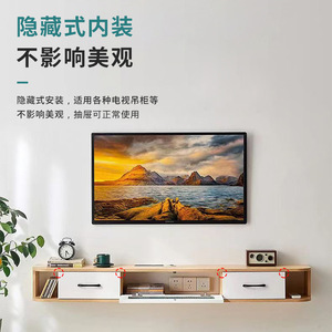 Heavy Duty Suspended <b>Bracket</b> For Wall Kitchen Bathroom TV Cabinet Mount Cold Rolled Steel Support <b>Floating</b> <b>Shelf</b> <b>Bracket</b> - Product Image 5